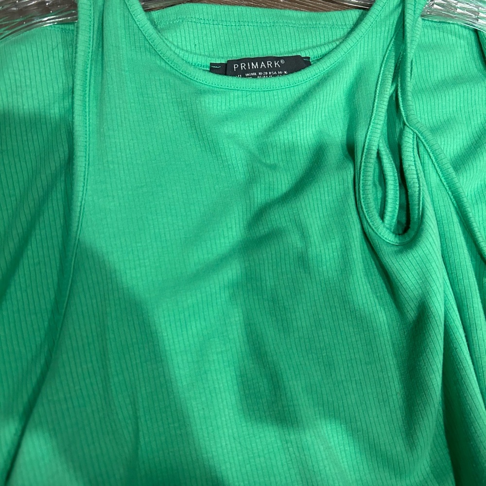 Primark Vibrant Green Midi dress St Patty’s Day 🍀